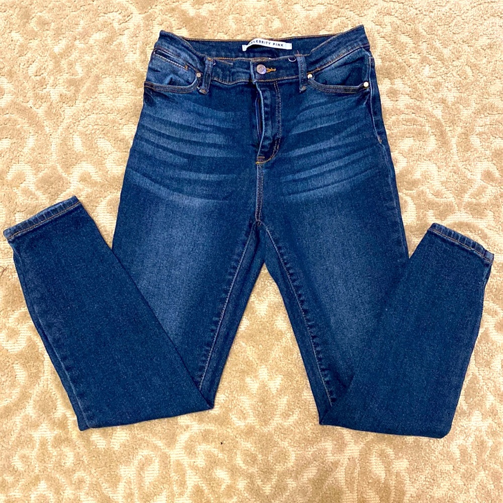 Celebrity Pink high waist ankle skinny jeans size 9